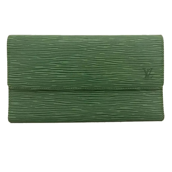 Auth Louis Vuitton Epi Porte Tresor International Leather Trifold Long Wallet - Picture 9 of 11